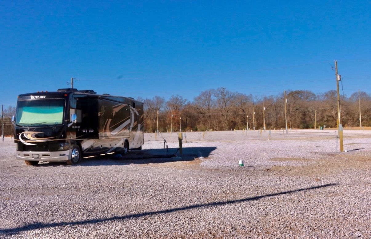 RV parking area at a CMH facility